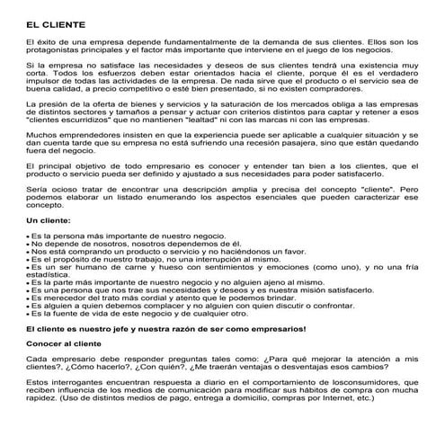 El cliente  word julio31-12