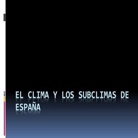 El clima