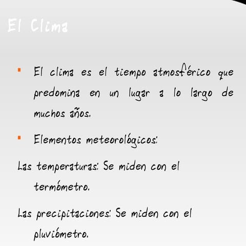 El clima de guille de mateo