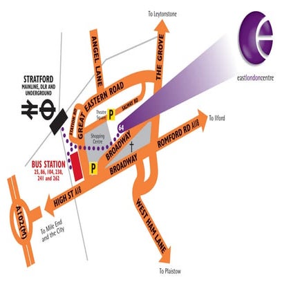 East London Centre Map | PPT