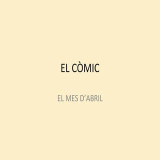 El còmic