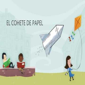 El cohete de papel