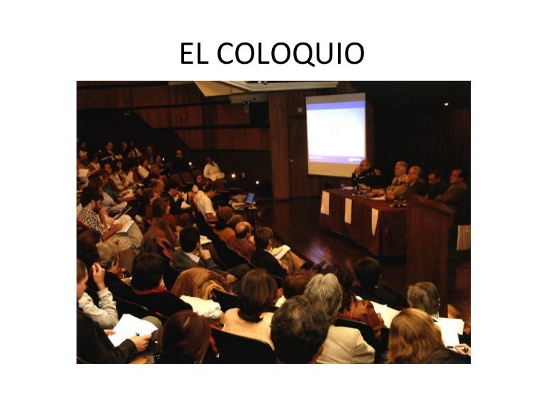 Diferença Entre Coloquio Simposio E Congresso
