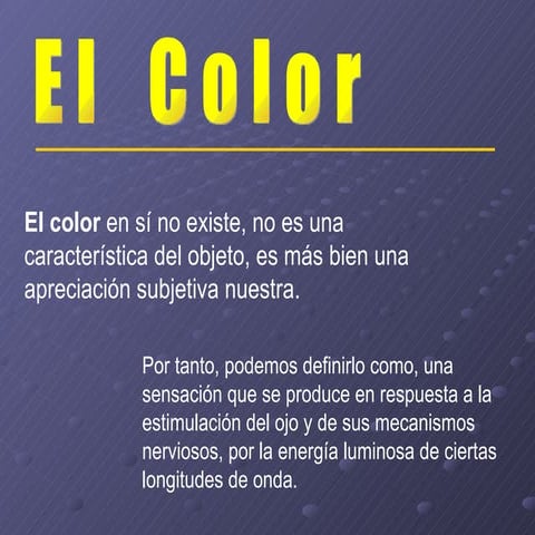 El Color