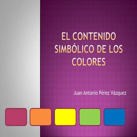 El color como elemento simbólico