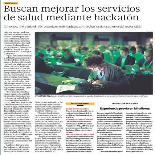 Buscan mejorar los servicios de salud mediante Hackathon 