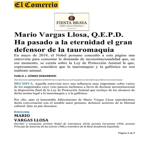 El Comercio (Lima-Peru) Lunes 14 abr 2025 version web - Blog Fiesta Brava.pdf