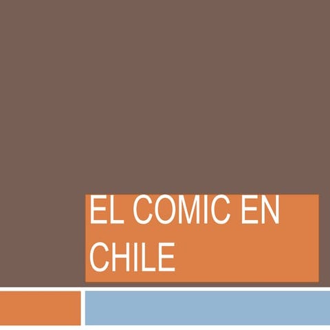 El comic en chile