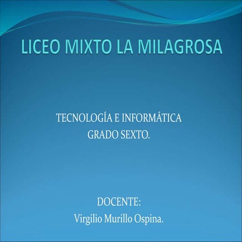 El computador y sus partes