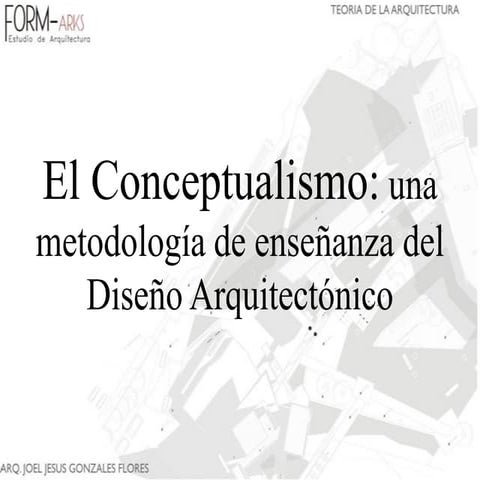 El conceptualismo