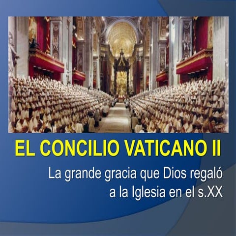 El Concilio Vaticano II. P. Augusto Durán odec huaraz