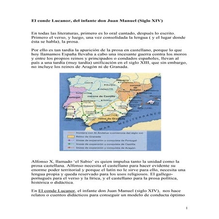 El conde Lucanor