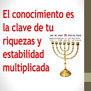 EL CONOCIMIENTO ES LA CLAVE DE TUS ...
