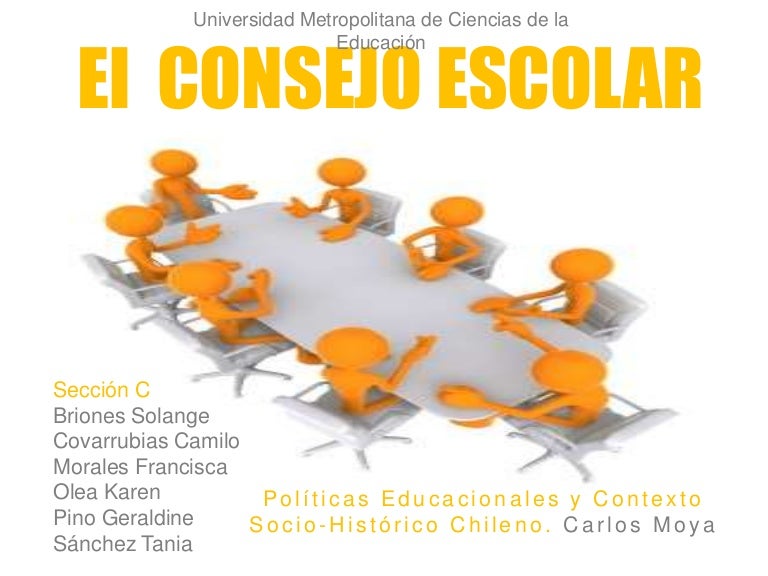 El consejo escolar El consejo escolar
