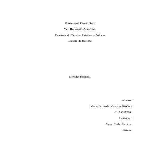 El consejo nacional electoral