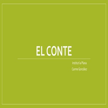 El conte