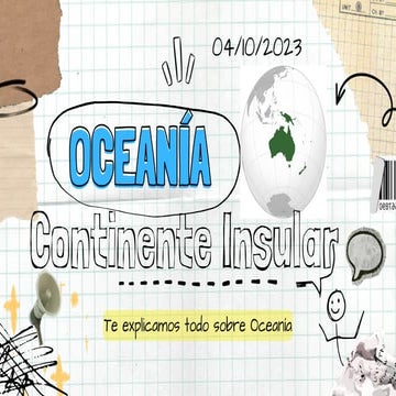     continente de Oceanía 