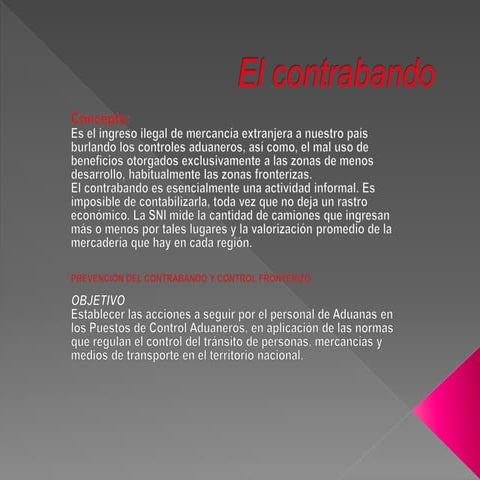 El contrabando rosa ramirez | PPTX