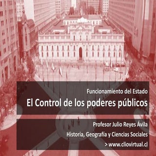 El control de los poderes públicos