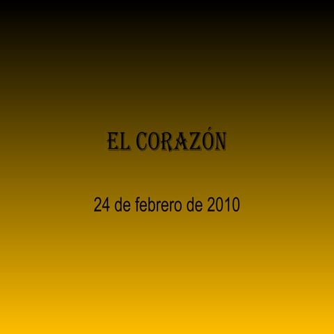 El CorazóN