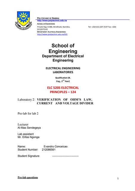 Elc pre lab 2 complete