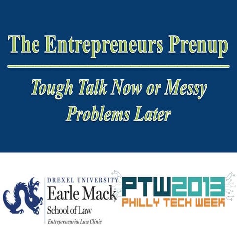 Elc, prenup presentation, 04202013