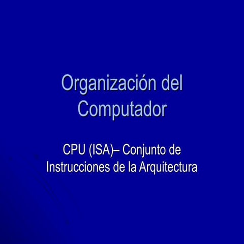 El cpu
