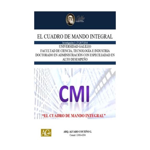 El cuadro de mando integral (cmi)