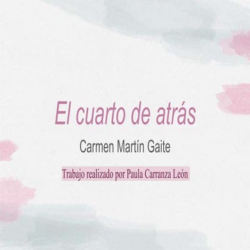 El cuarto de atrás.pptx