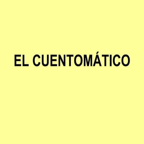 El cuento matemático