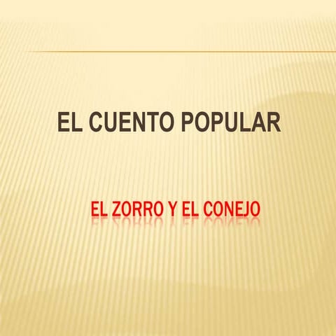 El cuento popular
