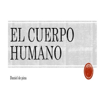 El cuerpo humano final formación profesional 1 de mayo 