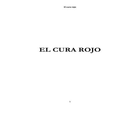 El cura rojo 