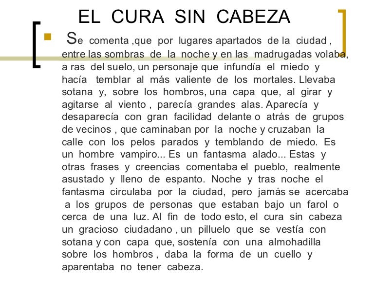 El Cura Sin Cabeza