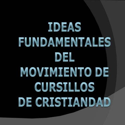 Método MCC - Cursillo | PPTX