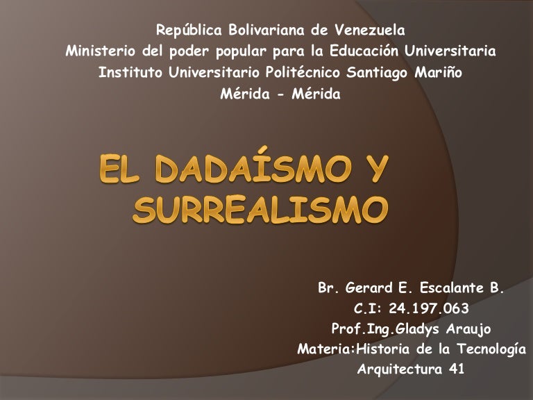 Featured image of post Surrealismo Toda Materia