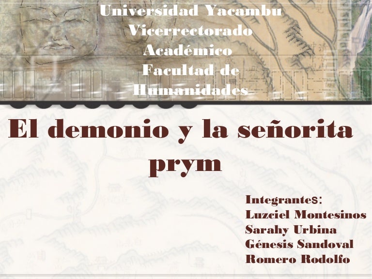 El demonio y la señorita prym