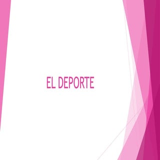 El deporte