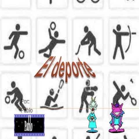 El deporte. Conferncia