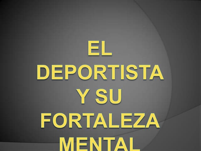 El deportista y su fortaleza mental Liliana farinango