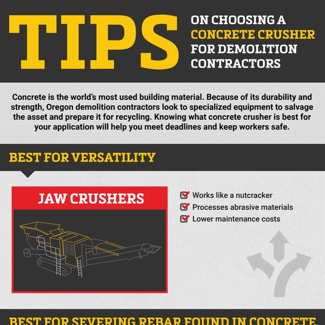 Tips on Choosing a Concrete Crusher for Demolition Contractors 