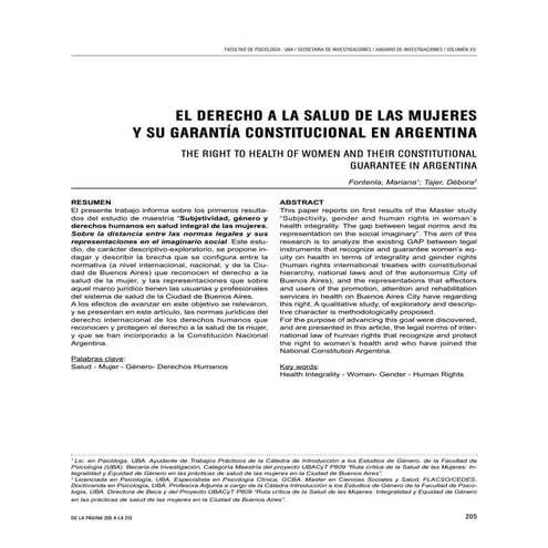 El derecho a la salud de las mujeres | PDF