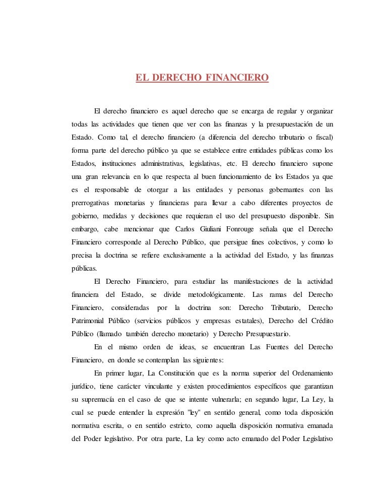 Carlos Giuliani Fonrouge Derecho Financiero Pdf