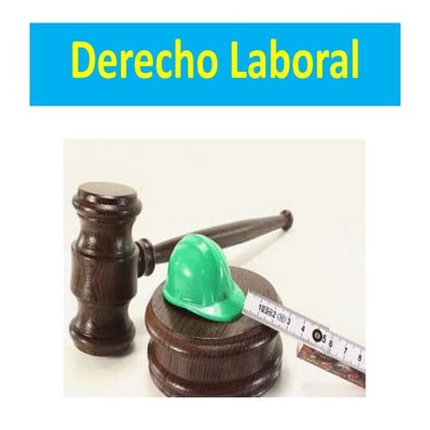 El derecho laboral