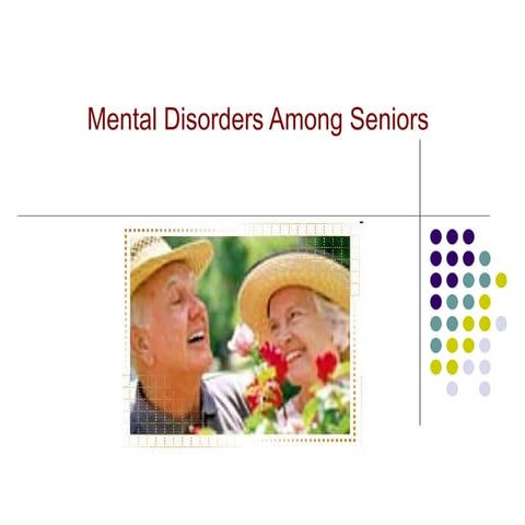 Elderly Mental Health
