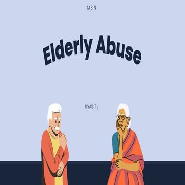 Elderly Abuse