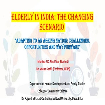 Elderly in India: The Changing Scenario.pptx