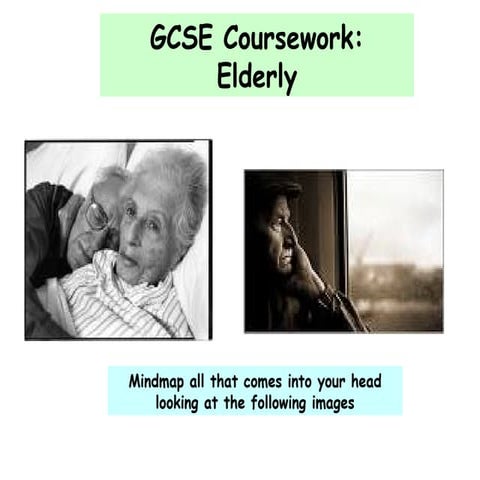 Elderly powerpoint