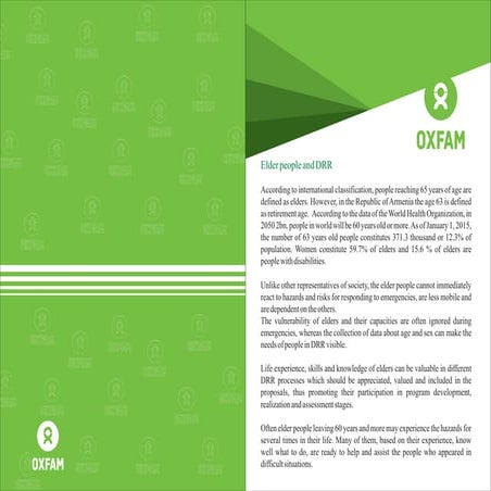 Role of Women and Gender Approaches in DRR | PDF
