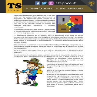 El desafío de ser… el ser caminante